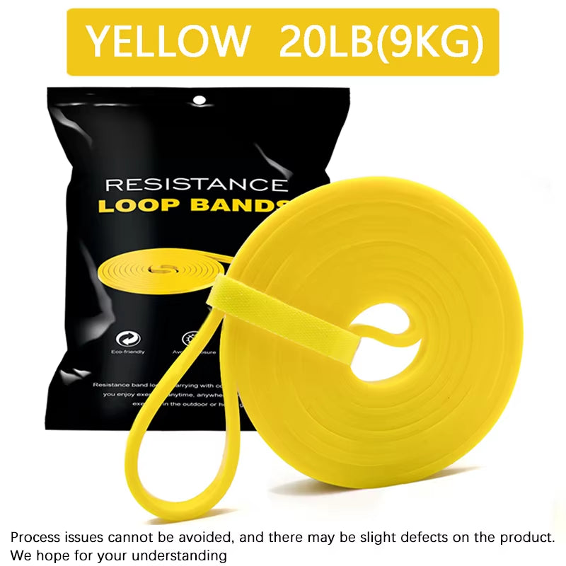 20~230Lbs Heavy-Duty Resistance Band Agility Training Workout Gym Equipment Yoga Pilates Accessories Rubber Band Home Gym