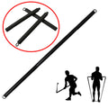 Workout Bar Fits All Resistance Bands with Clip Portable Resistance Bands Exercise Bar for Fitness Home Gym Workout Full Body
