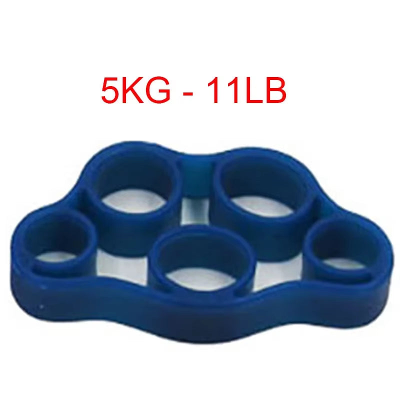Hand Gripper Silicone Finger Expander Exercise Hand Grip Wrist Strength Trainer Finger Exerciser Resistance Bands Fitness