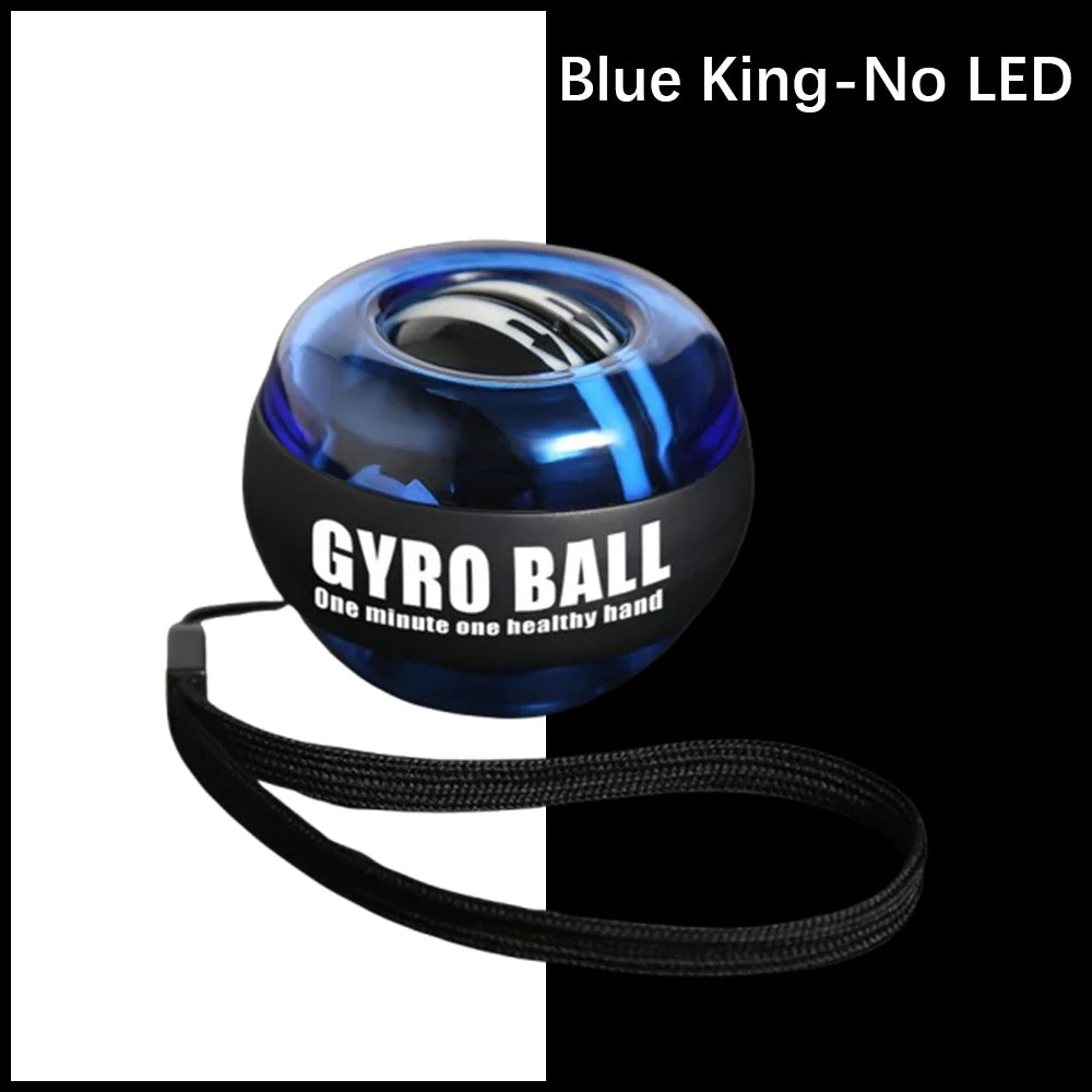 Gyro Handgelenktrainer Blau King ohne LED mit Handschlaufe