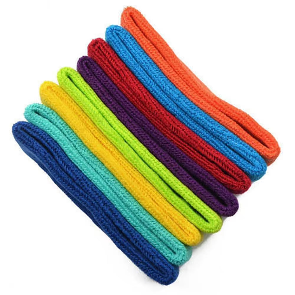 1Pc Women/Men Headband Sports Yoga Fitness Stretch Sweat Sweatband Hair Band Elasticity Headband Headwear Sports Safety