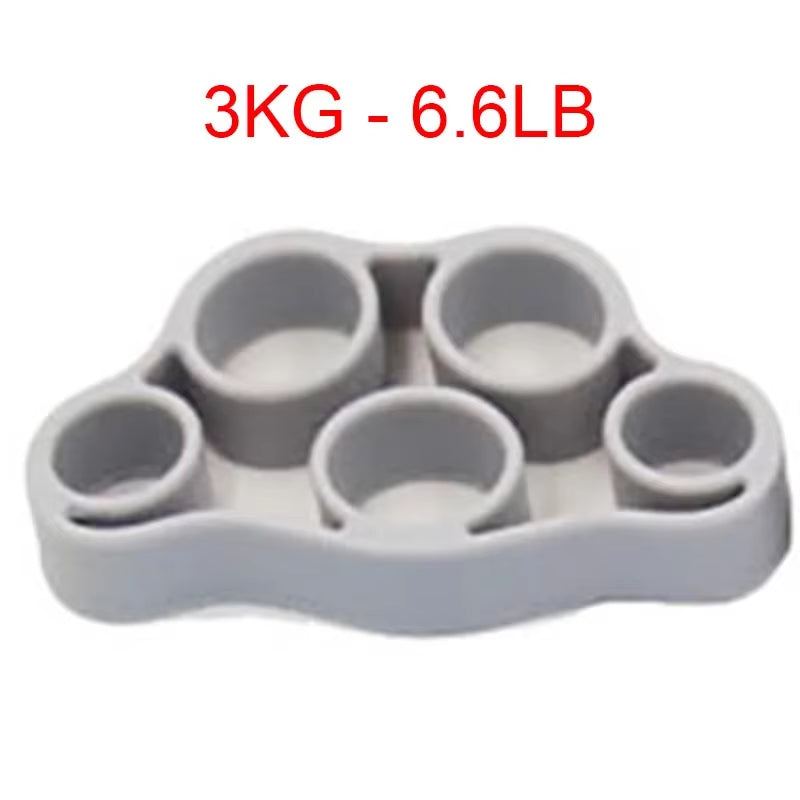 Hand Gripper Silicone Finger Expander Exercise Hand Grip Wrist Strength Trainer Finger Exerciser Resistance Bands Fitness