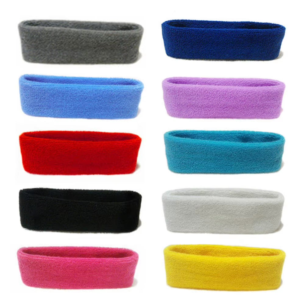 1Pc Women/Men Headband Sports Yoga Fitness Stretch Sweat Sweatband Hair Band Elasticity Headband Headwear Sports Safety