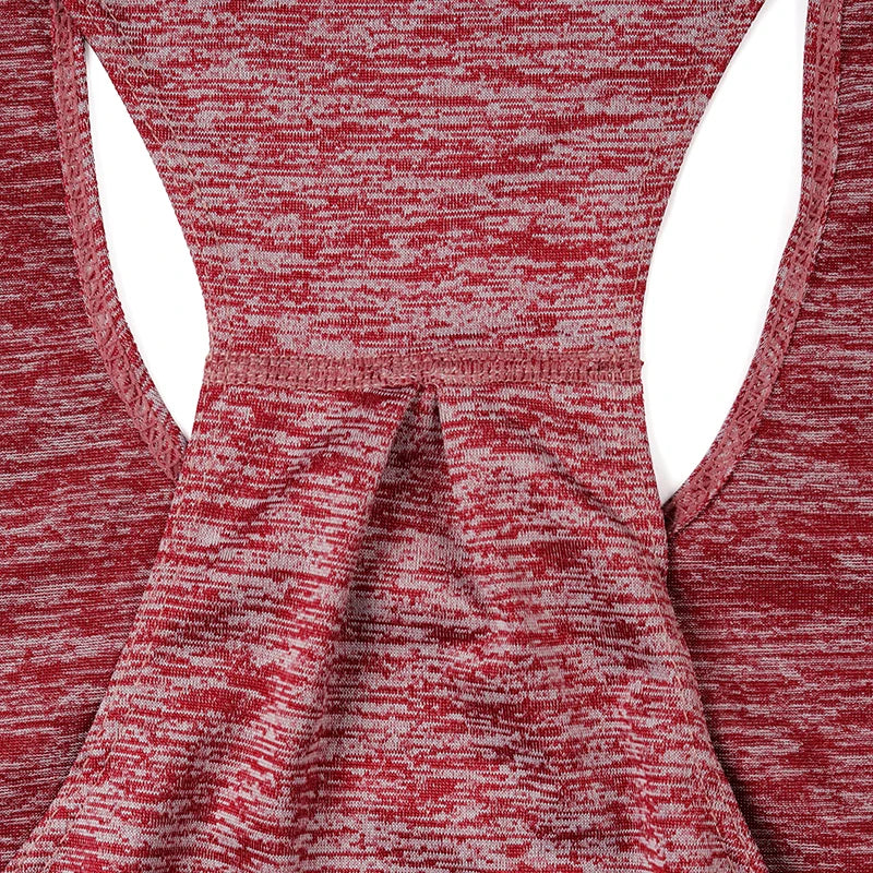 Sleeveless Racerback Workout Tank Tops for Women,Running Training Yoga Shirts,Fitness Sport Yoga Vest, Gym Sport Shirts
