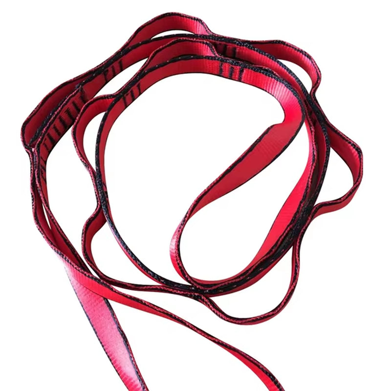 1 PCS Multifunction Yoga Belts Stretch Daisy Chains Extension Straps Durable Adjustable for Outdoor Climbing/Swing/Yoga Hammock